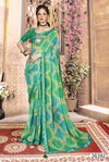 Shrimukhi By Vallabhi Readymade Blouse Georgette Party Wear Sarees Wholesale Online